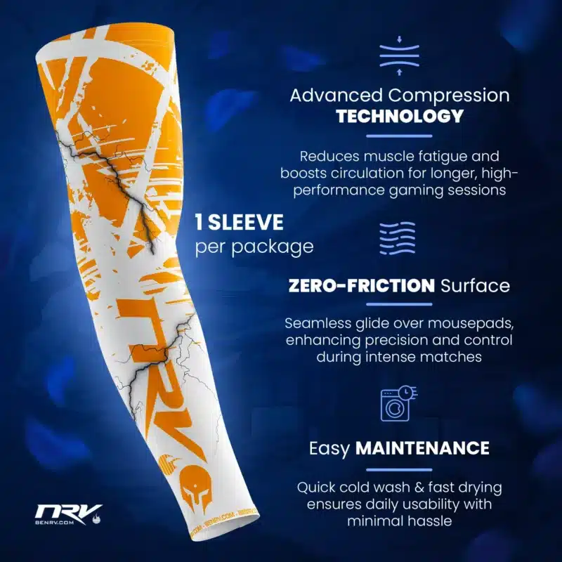 NRV Gaming Sleeve Esport Performance Material