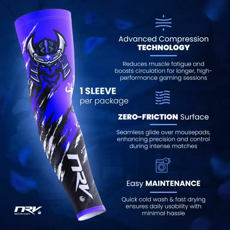 NRV Gaming Sleeve Esport Performance Material